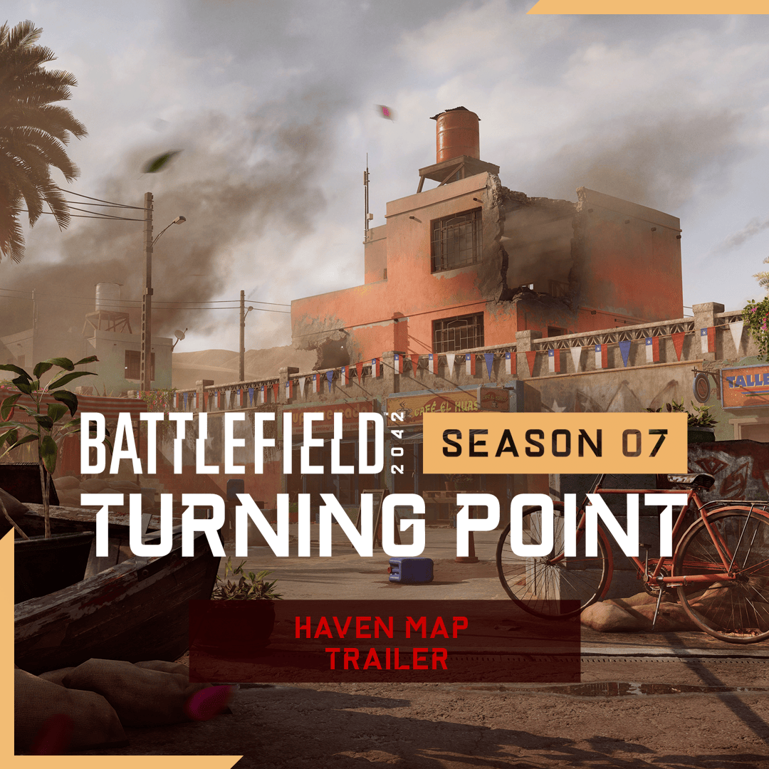 📍 Atacama desert, Chile Face the heat of the #Battlefield and fight for Earth’s most valuable resource in door-to-door suburban combat. Jump into Haven for intense, gritty battles on March 19!