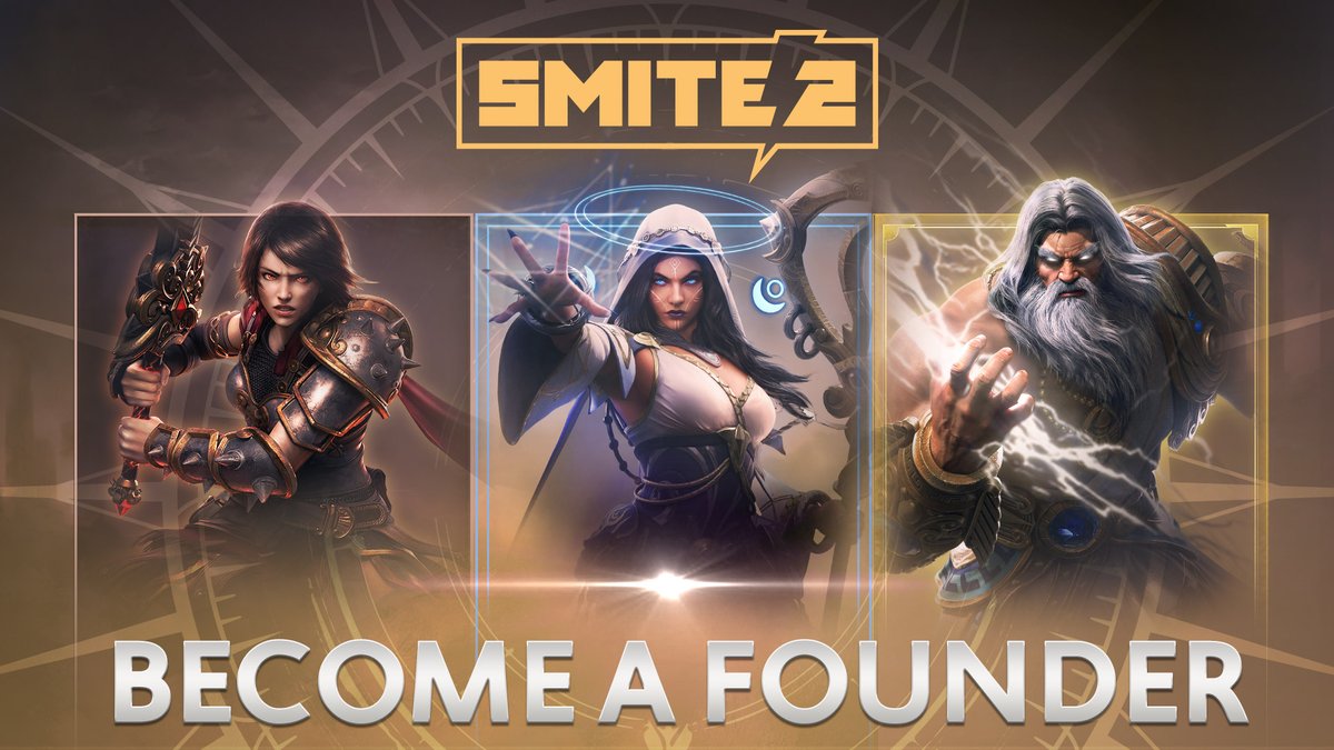 SMITE 2 Founder's Editions are coming soon and we've got a break down of all the perks included in each version! Unlock access to alpha playtests, all SMITE 2 Gods FOREVER, 2x Legacy Gems and more when you Become a Founder! ⚡
