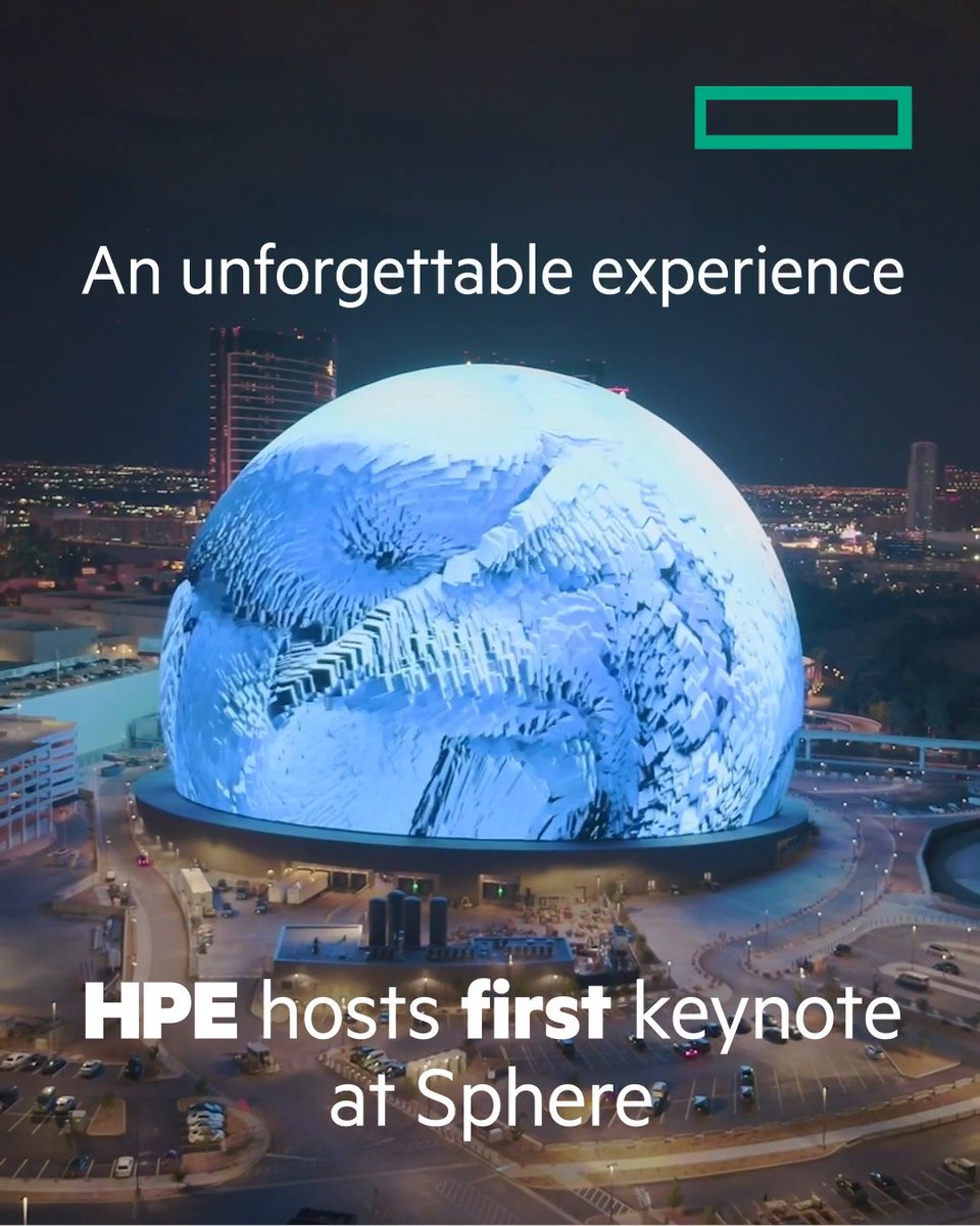 Edge, Cloud, AI… and Sphere?! #HPEDiscover 2024 promises to be EPIC. See what it’s all about. 🎟️ 👉