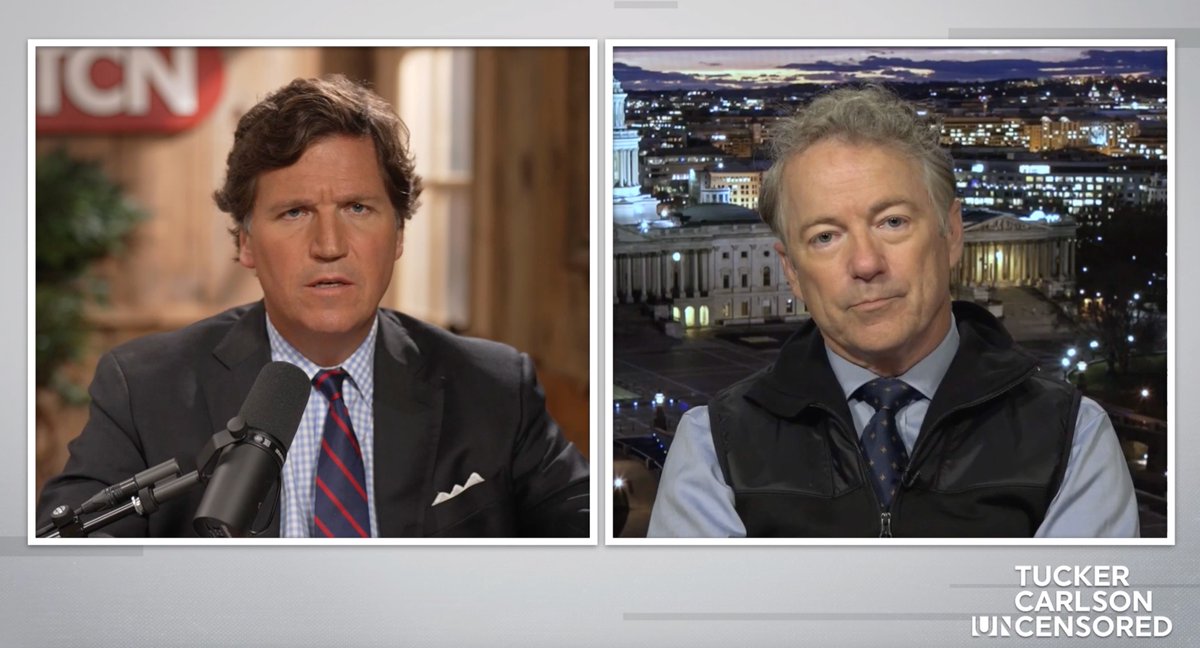 The people who’ve handed our country to China are banning TikTok to protect you from China? Probably not. So what’s really going on? Rand Paul joins us to explain.