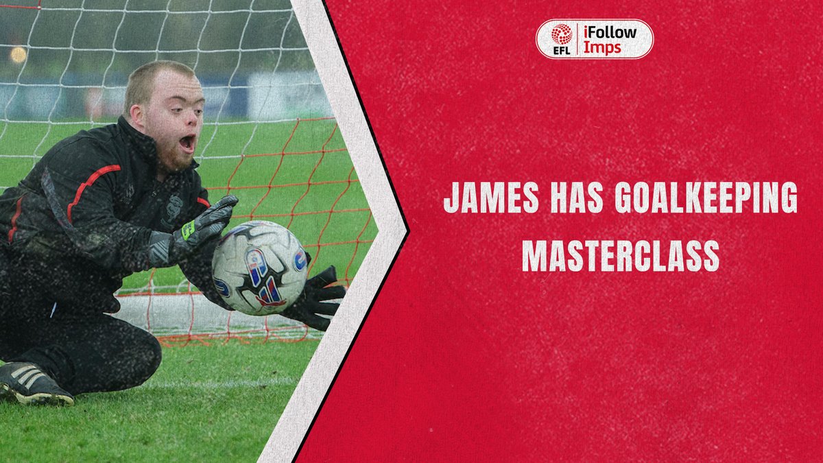 🧤 City supporter James Hunsley was treated to a goalkeeping masterclass with Lukas Jensen, Jordan Wright and coach Scott Fry. As part of being awarded Fan of the Year in the summer he was invited to take part in a training session at the Elite Performance Centre. #WeAreImps