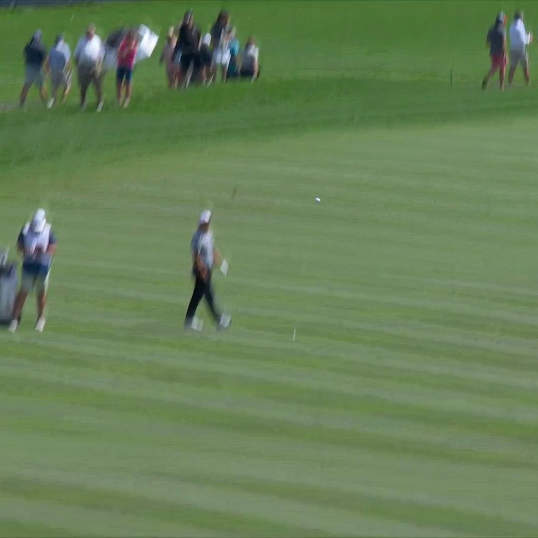 ELITE club toss by Adam Hadwin. Impressive mechanics. ONE OF US.