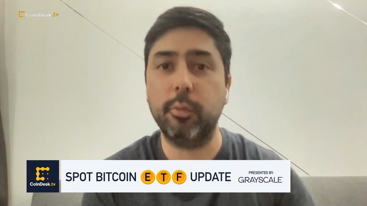 Hong Kong is pressing for a spot #etherETF before the U.S. which "will give them like the first mover's advantage," CryptoQuant.com head of research Julio Moreno says. Watch more: Presented by Grayscale — "Bitcoin investing begins here."