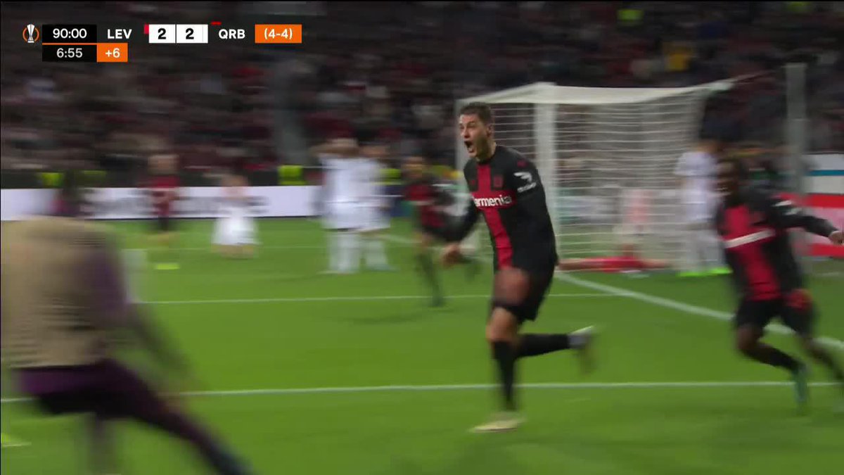 🤯🇦🇷 MIRÁ LO QUE ES LA ASISTENCIA DE EXEQUIEL PALACIOS A LOS 97' PARA GANAR LA SERIE 5-4. UN ESCÁNDALO. 🚬