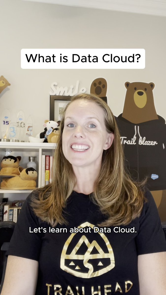 Let’s back up. What is Data Cloud? 🧐 Get started on @Trailhead: