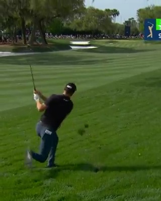 Maybe 10 guys on tour capable of hitting this shot.