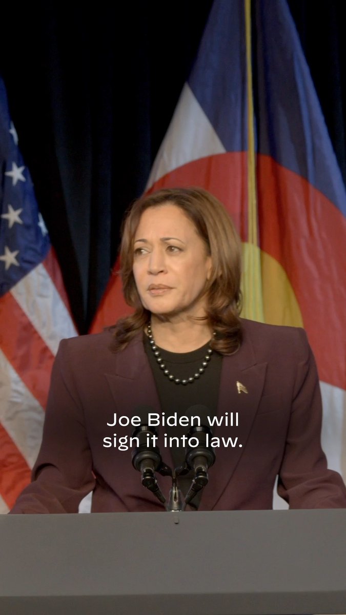 Donald Trump says that he is proud of overturning Roe. When we win majorities in the United States Congress, and Congress passes a bill that reinstates the protections of Roe v. Wade, Joe Biden will sign it into law.