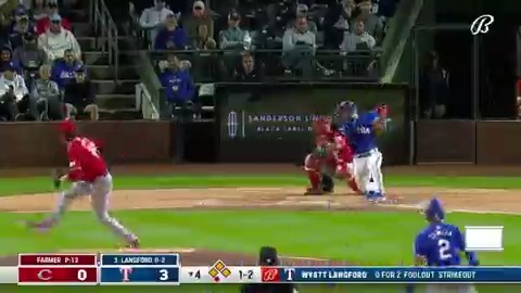 Wyatt Langford's 5th #SpringTraining homer is grand!