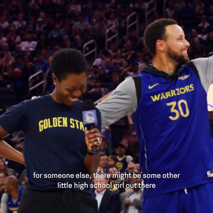 Through her dedication and passion, Nadine Terlicher, Warriors Performance Therapist, is igniting inspiration in the hearts of the next generation of trailblazers. Women's Empowerment Month, presented by Rakuten