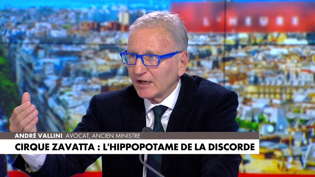 André Vallini réagit à la polémique qui touche le cirque Zavatta, accusé de maltraitance animale : «Ces animaux sont malheureux, les vétérinaires le disent», dans #HDPros