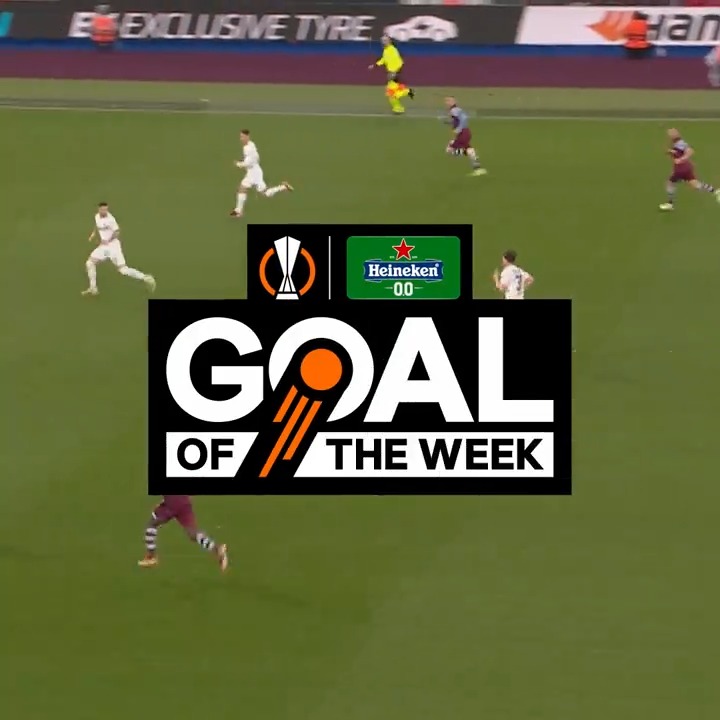 🥵 There could only be one winner... 🇬🇭 Mohammed Kudus 👏 Heineken || #UELGOTW || #UEL