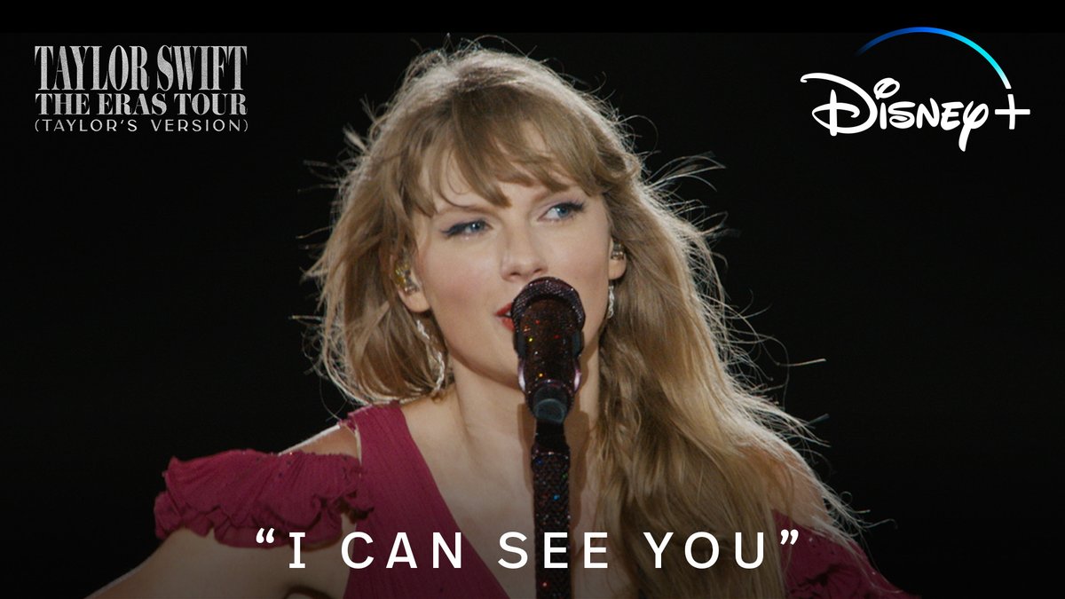 Experience "I Can See You", one of four additional acoustic songs in Taylor Swift | The Eras Tour (Taylor’s Version), available to stream now only on #DisneyPlus.
