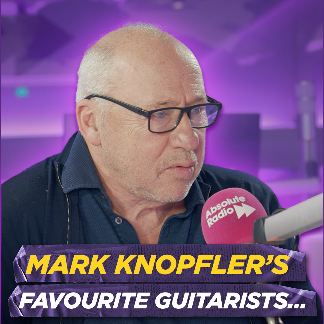 Who is Mark Knopfler's favourite guitarist? 🎸 The Dire Straits legend joins Leona 🎸 Graham on AbsoluteClassicRock tonight to discuss his very special new single 🎶 Listen from 9PM!