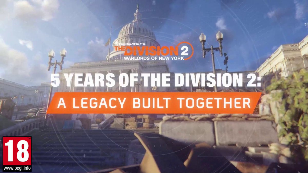Every Agent's effort and every mission accomplished has led us here 🛡 Let's look back at how #TheDivision2 has grown, all thanks to our incredible community! 🔗