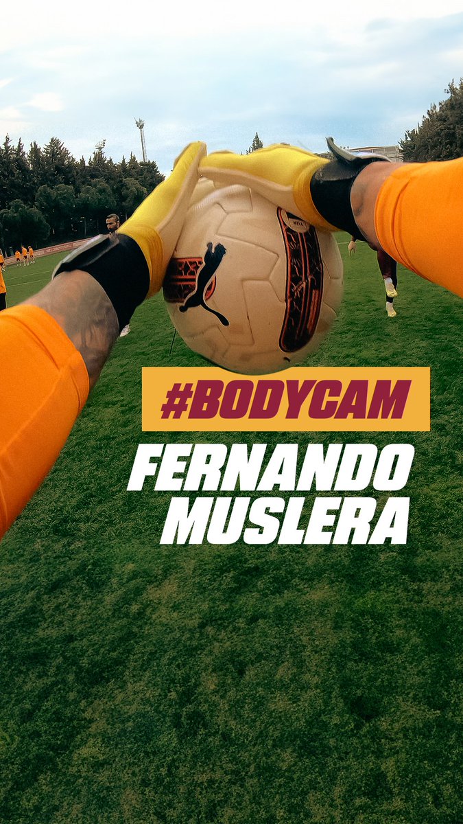🎥 #BODYCAM | Fernando Muslera 👀 🧤 Kaptanın gözünden antrenmandaki özel anları izlemek için sen de hemen Galatasaray YouTube KATIL'da yerini al! ✅ ▶️