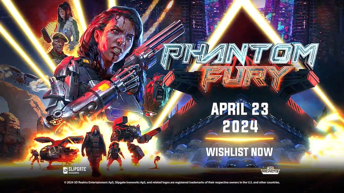 Shelly “Bombshell” Harrison is back 💣 Embark on an adrenaline-fueled journey across the USA with your explosive arsenal in Phantom Fury. Coming to Steam April 23rd! Wishlist 🔻