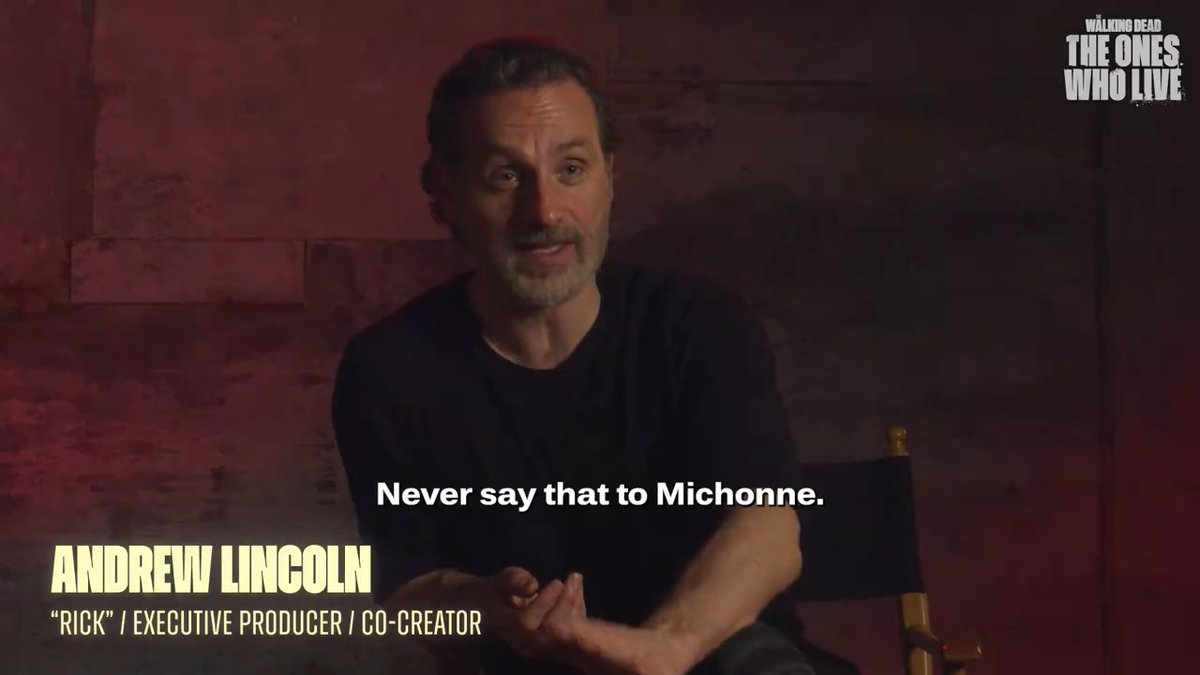 Note to self... don't talk to Michonne like that. Don't miss #TheOnesWhoLive Sundays on AMC and AMC+.
