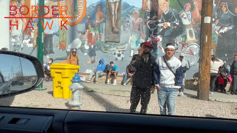 🚨🚨SHOCK VIDEO🚨🚨 Foreign Thugs ATTACK Border Hawk Outside Illegal Alien Shelter In El Paso, TX A group of foreign men loitering at a church sheltering illegal aliens in El Paso, TX, swarmed a Border Hawk vehicle today, pounding the windows and trying to force entry before slinging rocks at us. Our reporter became trapped in street traffic outside Sacred Heart Church when at least three thugs approached us while making lewd and menacing gestures and cursing at us in Spanish. Two of the men circled around to the driver's side and began testing our door handles and battering our windows. As our reporter took evasive action and began to pull away, one of the men could be seen making a throwing motion to another man, and a rock struck our roof rack moments later. We recovered the projectile later on, as you can see. Thankfully it did not strike a window. When we reported the incident to the El Paso Police Department and asked what action they planned to take, an officer responded, "I can't tell you anything more." Sources on the ground tell us authorities have been alerted countless times about criminal activities at Sacred Heart Church, and say it is not likely police will take any action, despite our cameras picking up clear images of the faces of all suspects involved. We will share any updates about this incident as they come in. Please consider supporting our work in the field, as it is becoming increasingly dangerous and costly: