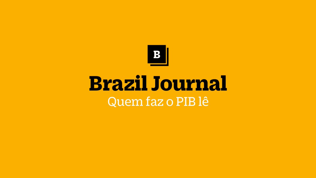 QUEM FAZ O PIB LÊ. O Brazil Journal é leitura diária dos CEOs, CFOs e controladores das maiores empresas do Brasil. Não fique para trás, receba o Brazil Journal de graça no seu email. Inscreva-se: