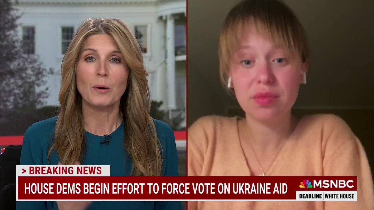 “I want to warn everyone, it is not only about Ukraine, it’s not about Ukraine having terrible life and death situations every day, it is about big catastrophic geopolitical threats… Russia is not just winning, Russia is becoming very very strong.” Lisa Yasko w/ Nicolle Wallace