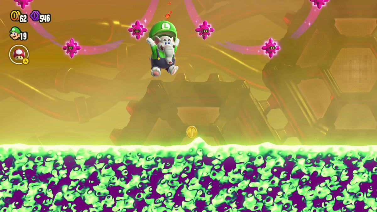 Floating into the weekend like... #SuperMarioBrosWonder