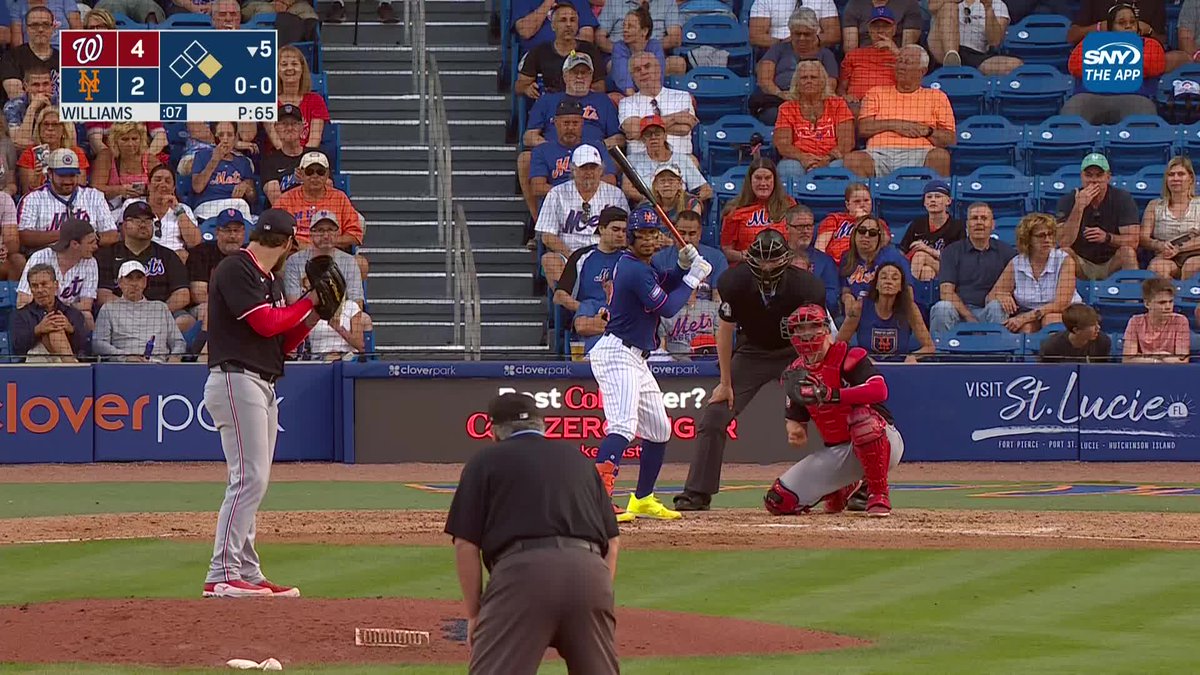 Francisco Lindor's second hit of the night