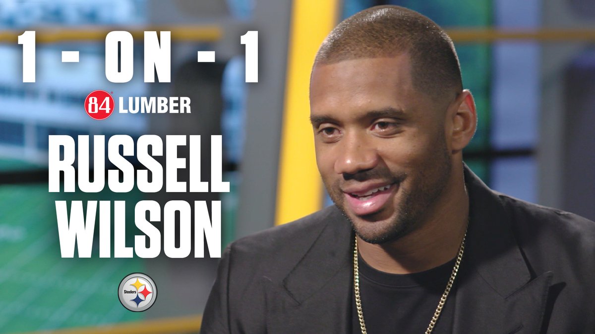 .Russell Wilson sat down with Missi Matthews to talk about Coach Tomlin, joining the team, and more. 84 Lumber Company