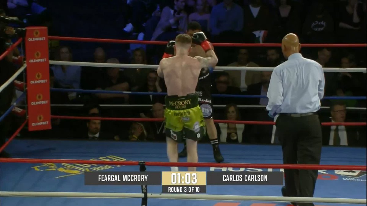 Feargal McCrory is YOUR WINNER!!! #HFNBoxing