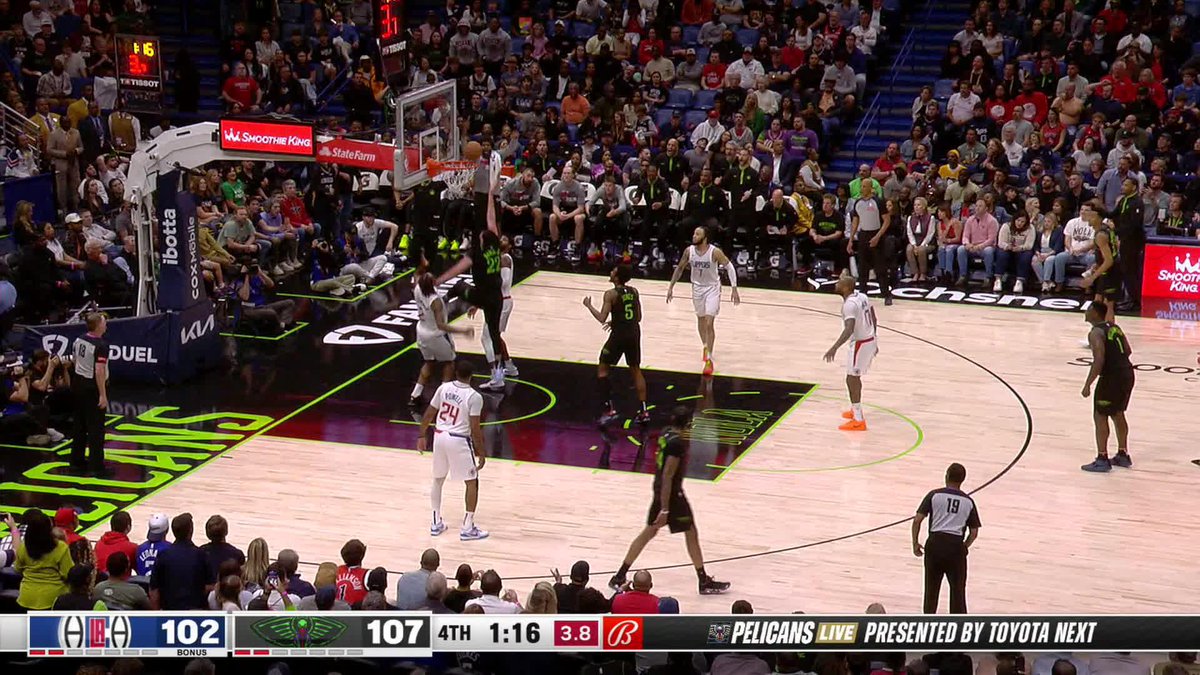 THE BALL MOVEMENT. LARRY NANCE. LET'S GO