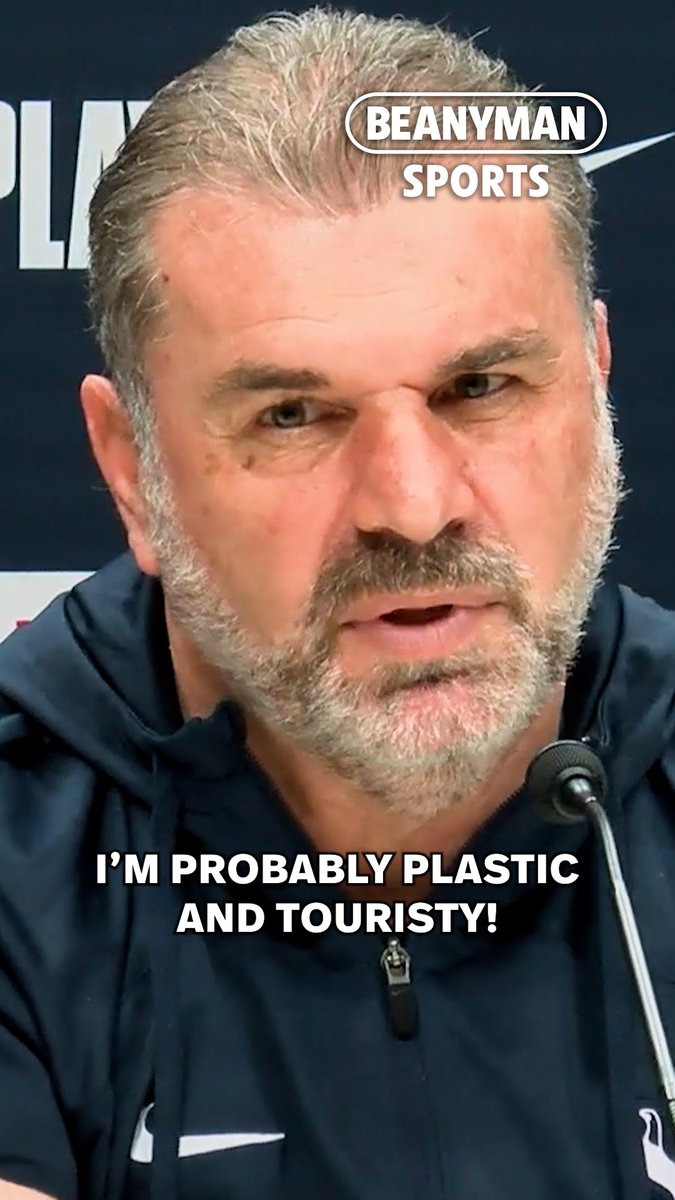 ⚪️✋🏼 Ange Postecoglou and the “plastic” fans.