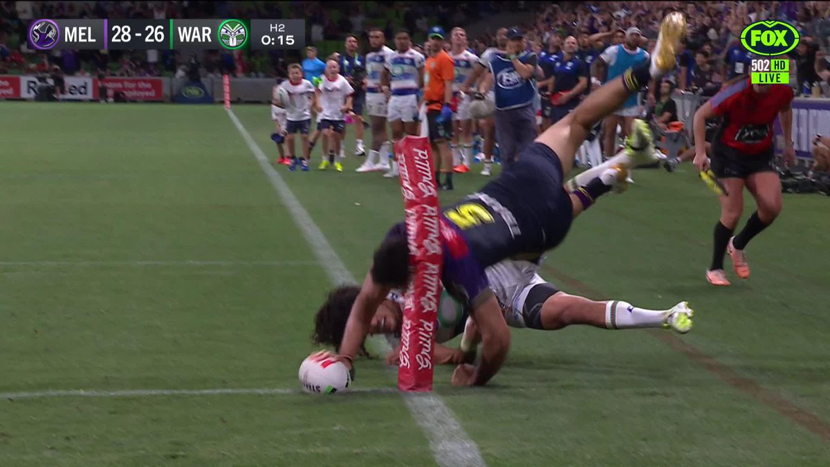 WE CANNOT BELIEVE IT!?!? Xavier Coates with one of the greatest tries we've ever seen!!! 📺 Watch #NRLStormWarriors on ch.502 or stream on Kayo: ✍️ BLOG 🔢 MATCH CENTRE