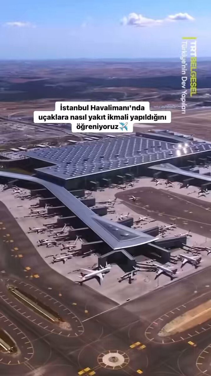 İstanbul Havalimanı’nda yakıt ikmali aşama aşama anlatılıyor. Devasa bir iş. Kim ne derse desin Istanbul Havalimanı bambaşka mevzu ❤️