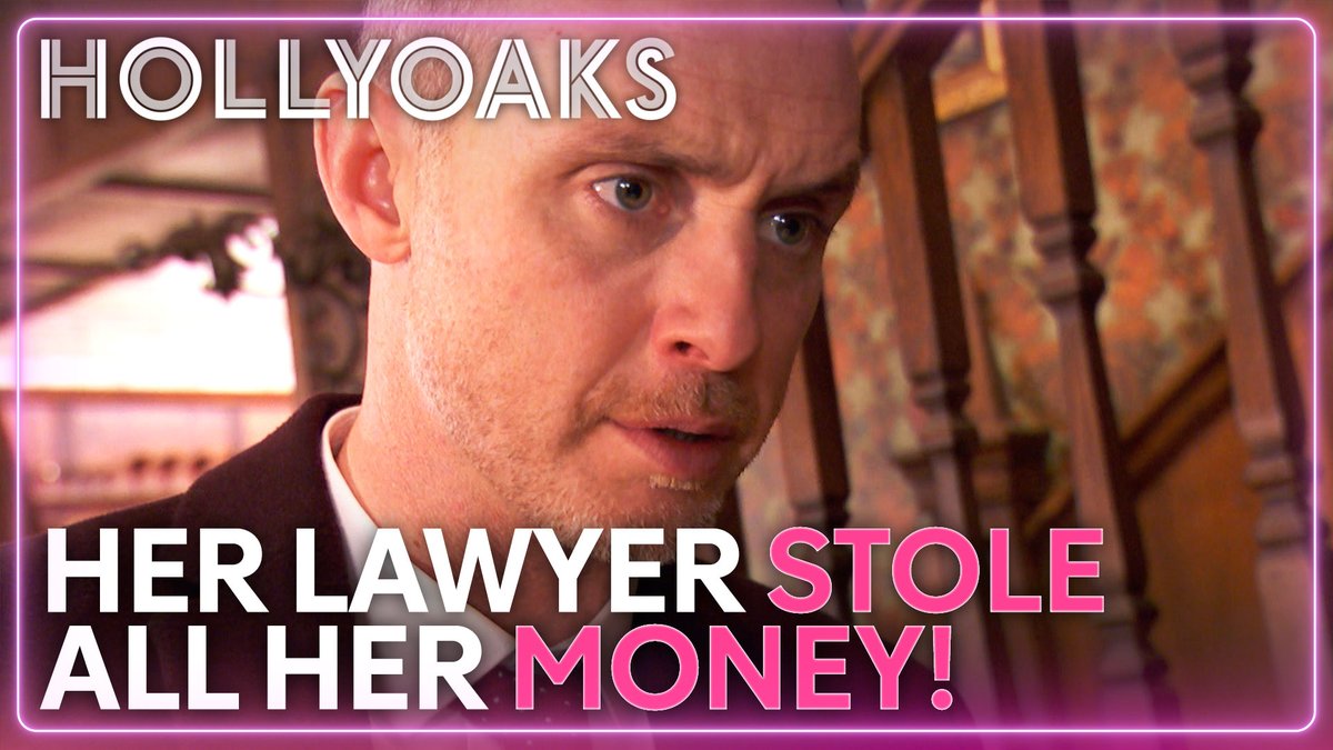 He stole the only money her boyfriend had left! #Hollyoaks