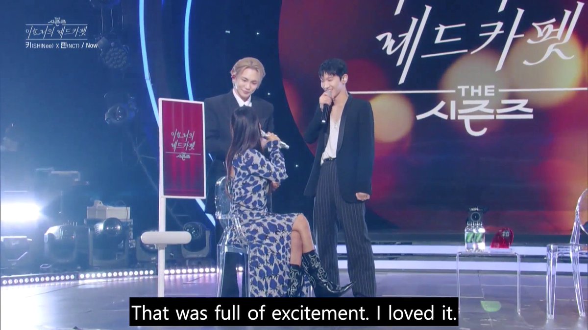 [The Seasons: Lee Hyori's Red Carpet] SHINee's #KEY and NCT's #TEN covers Fin.K.L's "Now!" 👏😎 For more, click below! #TheSeasons #SHINee #Shawols #NCT #NCTzens #LeeHyori #KBSWORLDTV KBS 240301 방송