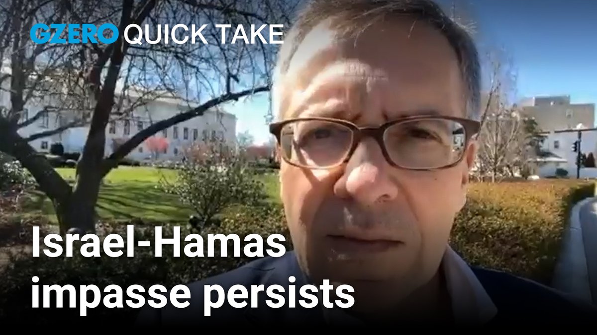 biden faces a serious, two-fold challenge going forward: - large numbers in his own party increasingly sympathetic w/ palestinian civilians - very little leverage over bibi (or the israeli govt) GZERO Media