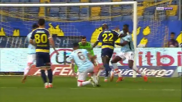 Ankaragücü kalecisi Bahadır, bugün oynanan Başakşehir maçında asist yaptı.