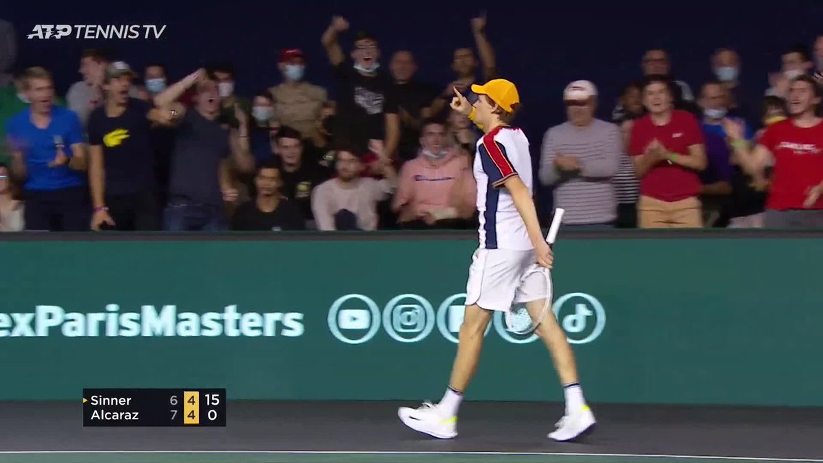 Alcaraz-Sinner: The best point from each of their seven matches so far! Match 1 - 2021 Bercy 🇫🇷