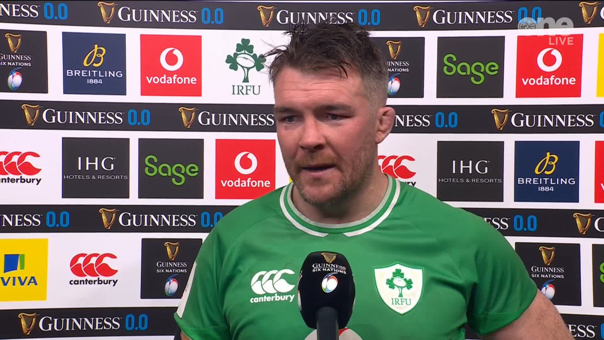 "If it was my last one, it's not a bad one to go on." - Peter O'Mahony. 💚❤️ #IREvSCO | #GuinnessSixNations | Tommy Martin