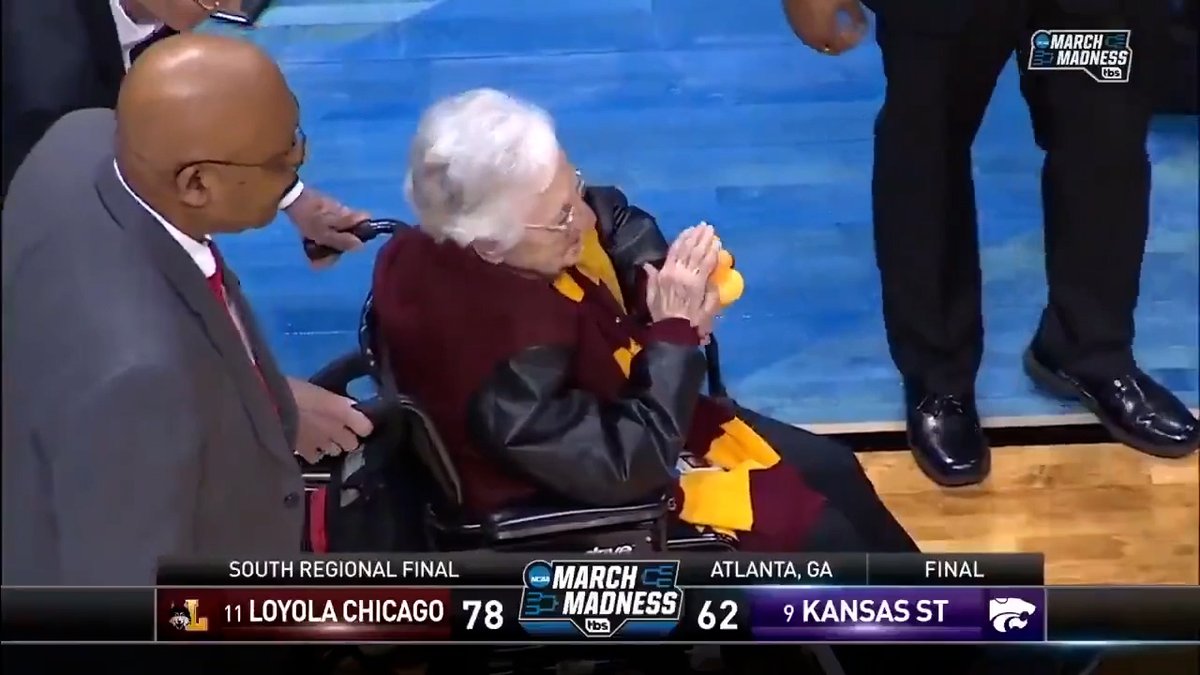 "The Ramblers of Loyola Chicago headed to San Antonio." In 2018, Loyola Men's Basketball made a Cinderella run for the ages thanks to three consecutive late-game, game-winning jump shots 👠