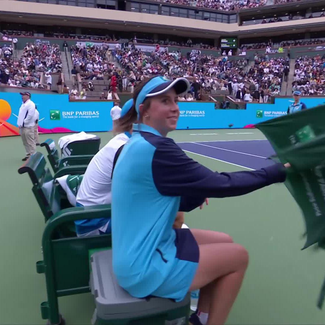 Chivalry is not dead 🤩 Jannik Sinner | #TennisParadise