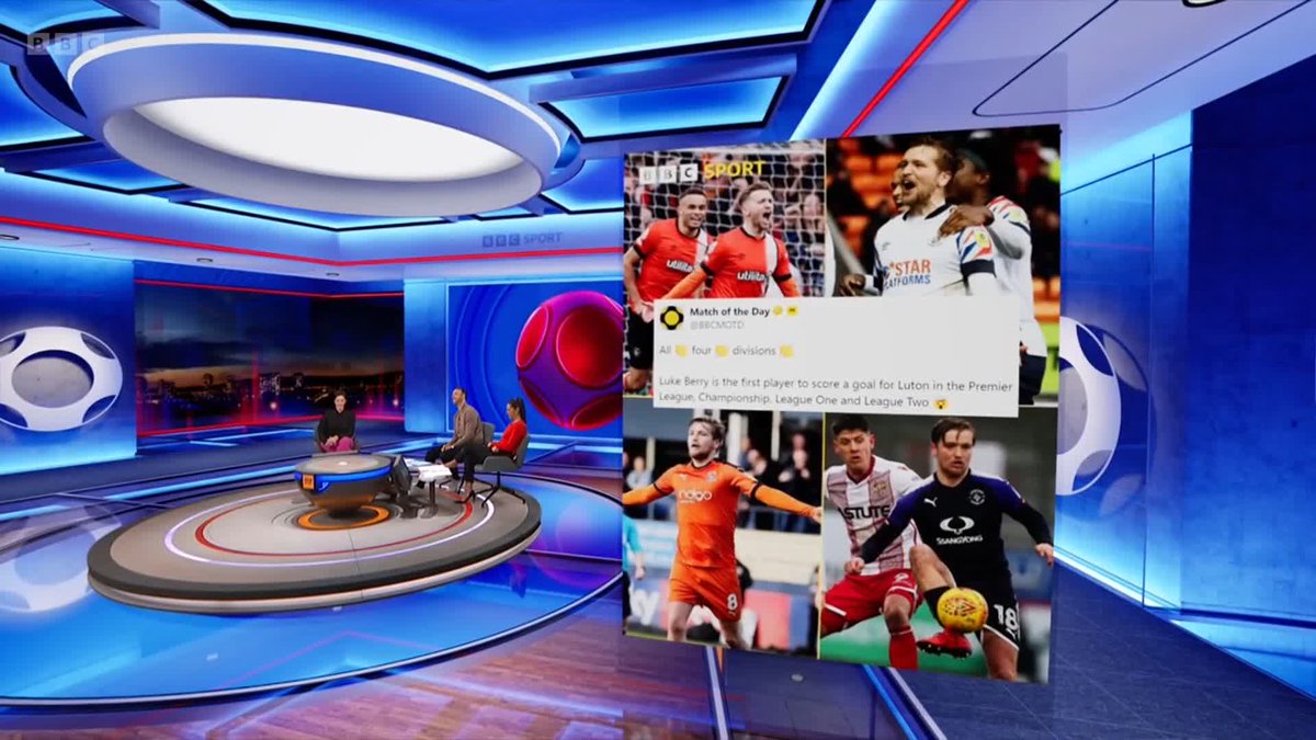 🗣 Fara Williams MBE on a 'big point' for Luton after their late leveller against Nottingham Forest... #MOTD #BBCFootball