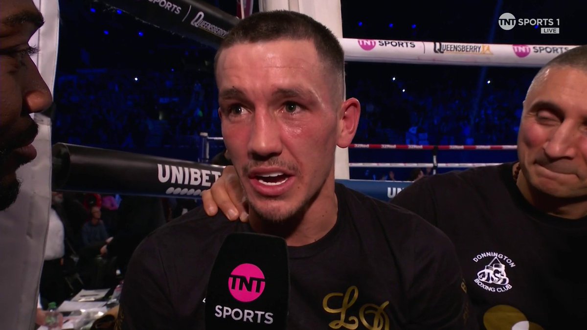 Destiny. Liam Davies reacts to winning a world title where it all started 🏆🥊 This was incredibly emotional 🥹 🎤 JayDee Dyer Watch the #Magnificent7 LIVE on TNT Sports 1 and discovery+ ▶️