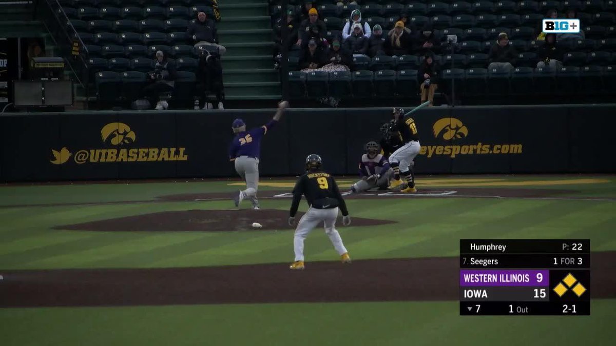 BASES CLEARED!!!! #Hawkeyes