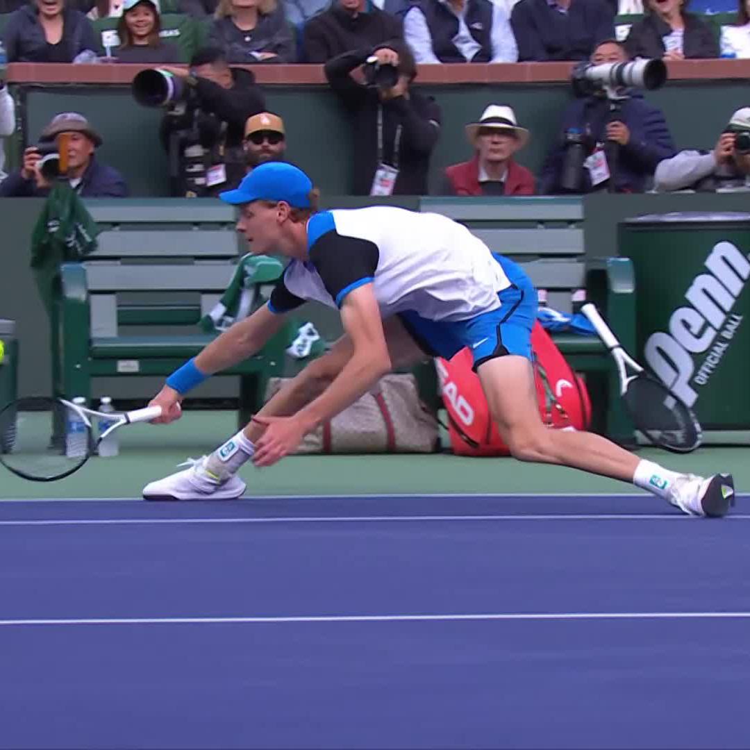 THIS. IS. TENNIS. 🔥 Jannik Sinner Carlos Alcaraz 🔥 #TennisParadise