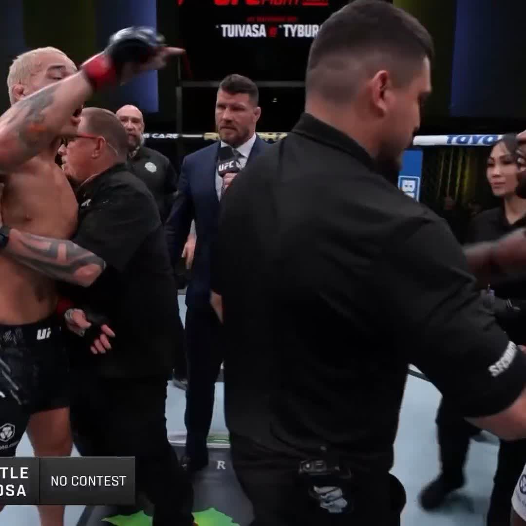 OH WE GOT BAD BLOOD IN THE CAGE AFTER #UFCVegas88