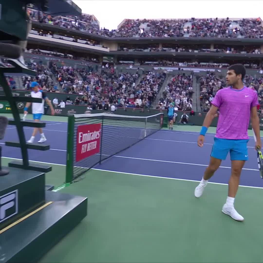 BREAK ⚡ Carlos Alcaraz | #TennisParadise