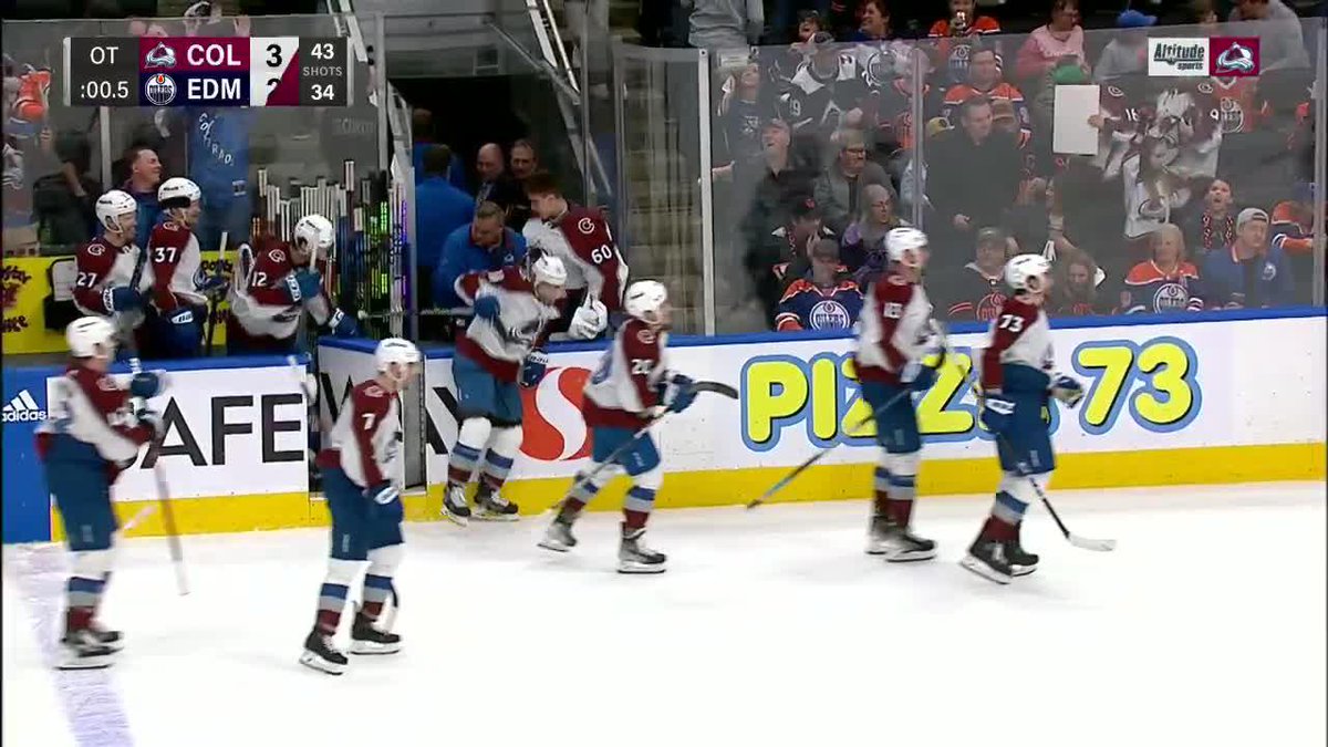 .5 ON THE CLOCK ARTTURI LEHKONEN IN OVERTIME!!!!! #GoAvsGo