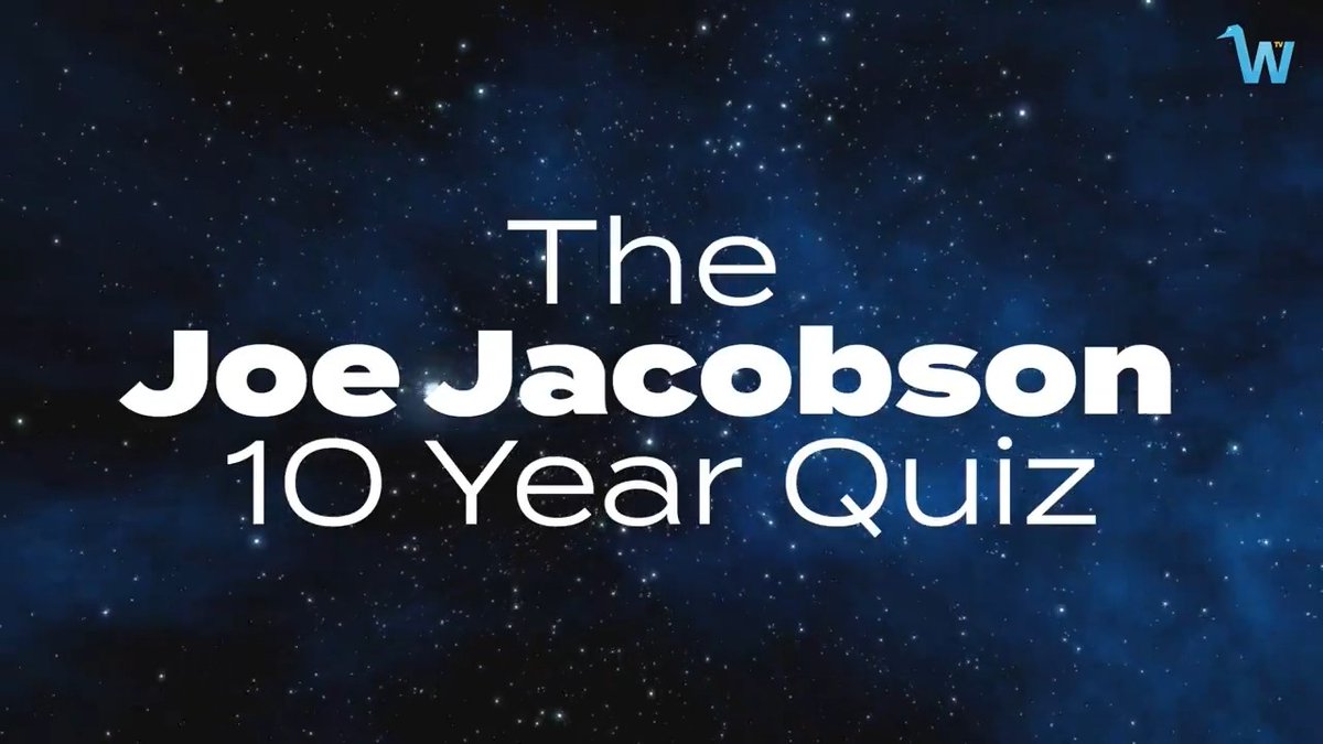 ⁉️ 10 years of joe jacobson... but how much can you remember? Jason McCarthy and @jackgrimmer go head-to-head in this fun quiz ahead of JJ's special event at Adams Park on Tuesday night. Book tickets at