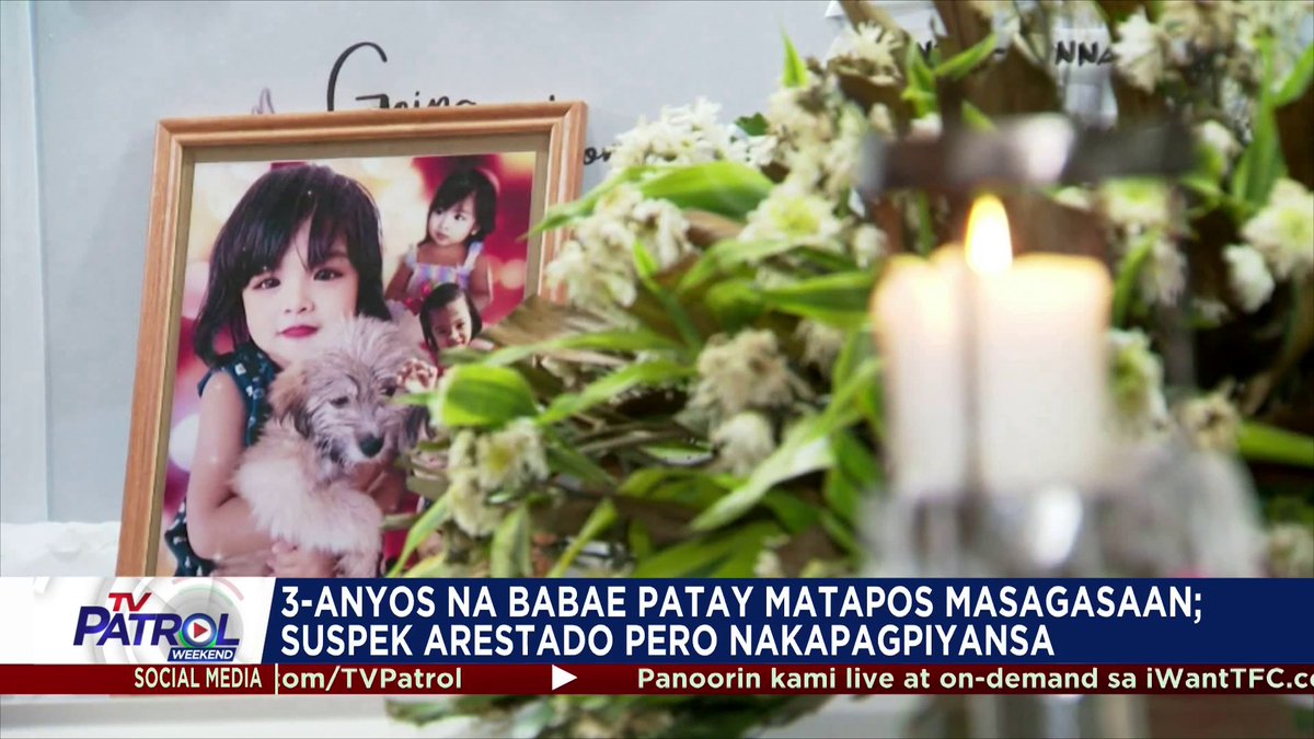Babala: Graphic content Patay ang 3-anyos na babae matapos masagasaan ng kaniyang kapitbahay sa Naic, Cavite. Arestado ang suspek pero nakalaya matapos makapagpiyansa. Buong ulat: