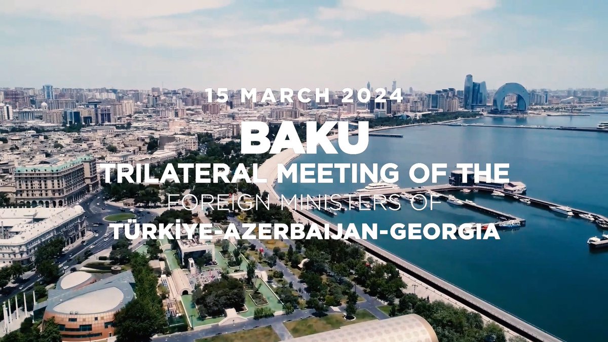 Ninth Trilateral Meeting of the Foreign Ministers of Türkiye-Azerbaijan-Georgia 🇹🇷🇦🇿🇬🇪